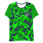 New England Mutiny Mayhem Geometric Pattern Soccer Shirt