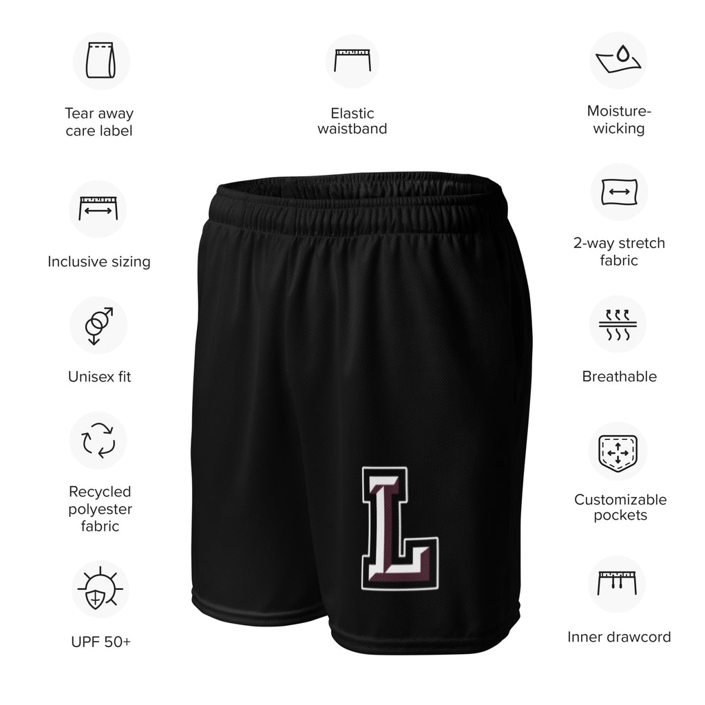 LHS TRACK Unisex Mesh Shorts