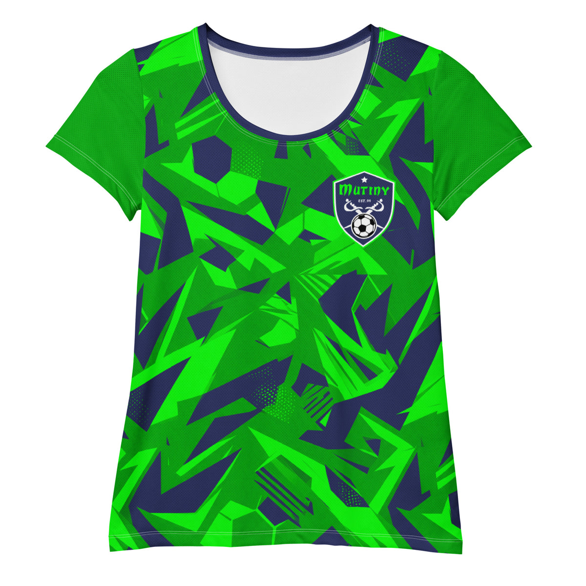 New England Mutiny Women's Soccer Team Mayhem Athletic Tee