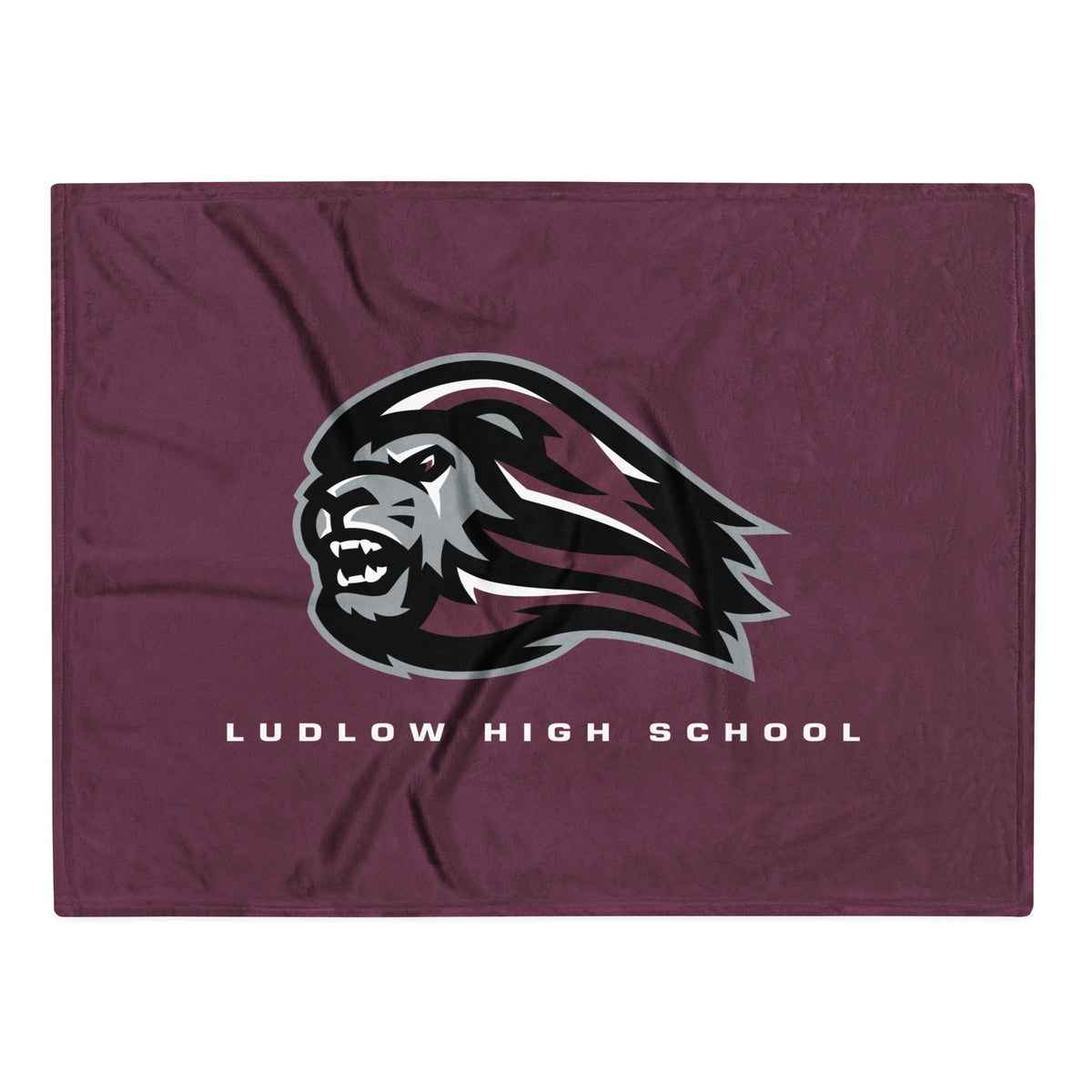 LUDLOW HIGH SCHOOL THROW BLANKET