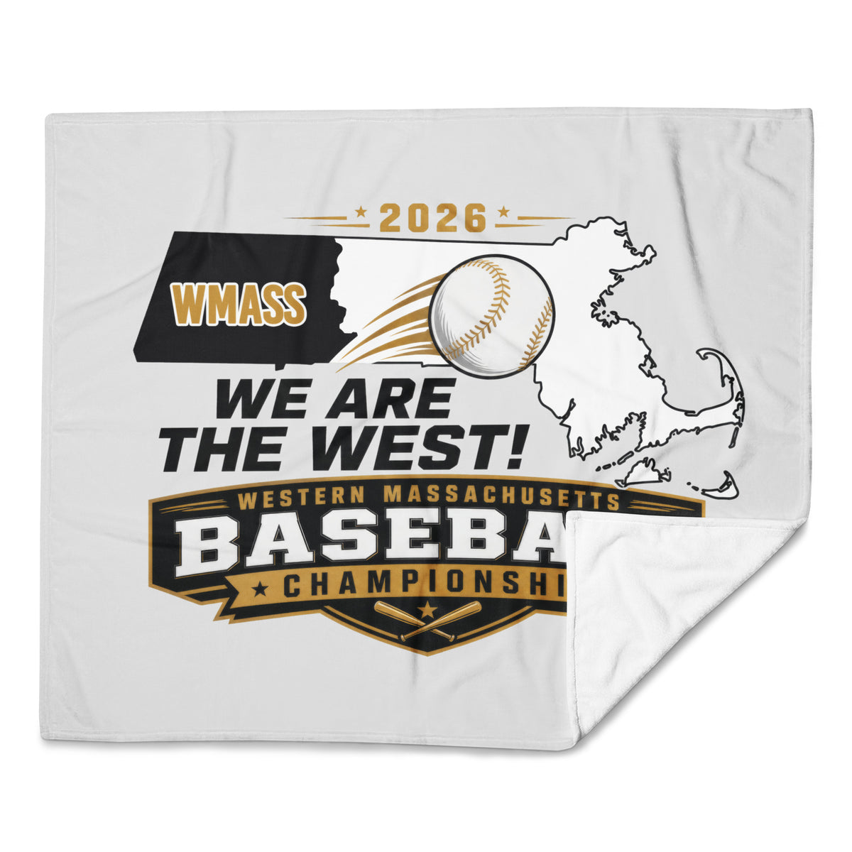 WMASS BASEBALL CHAMPIONSHIP THROW BLANKET