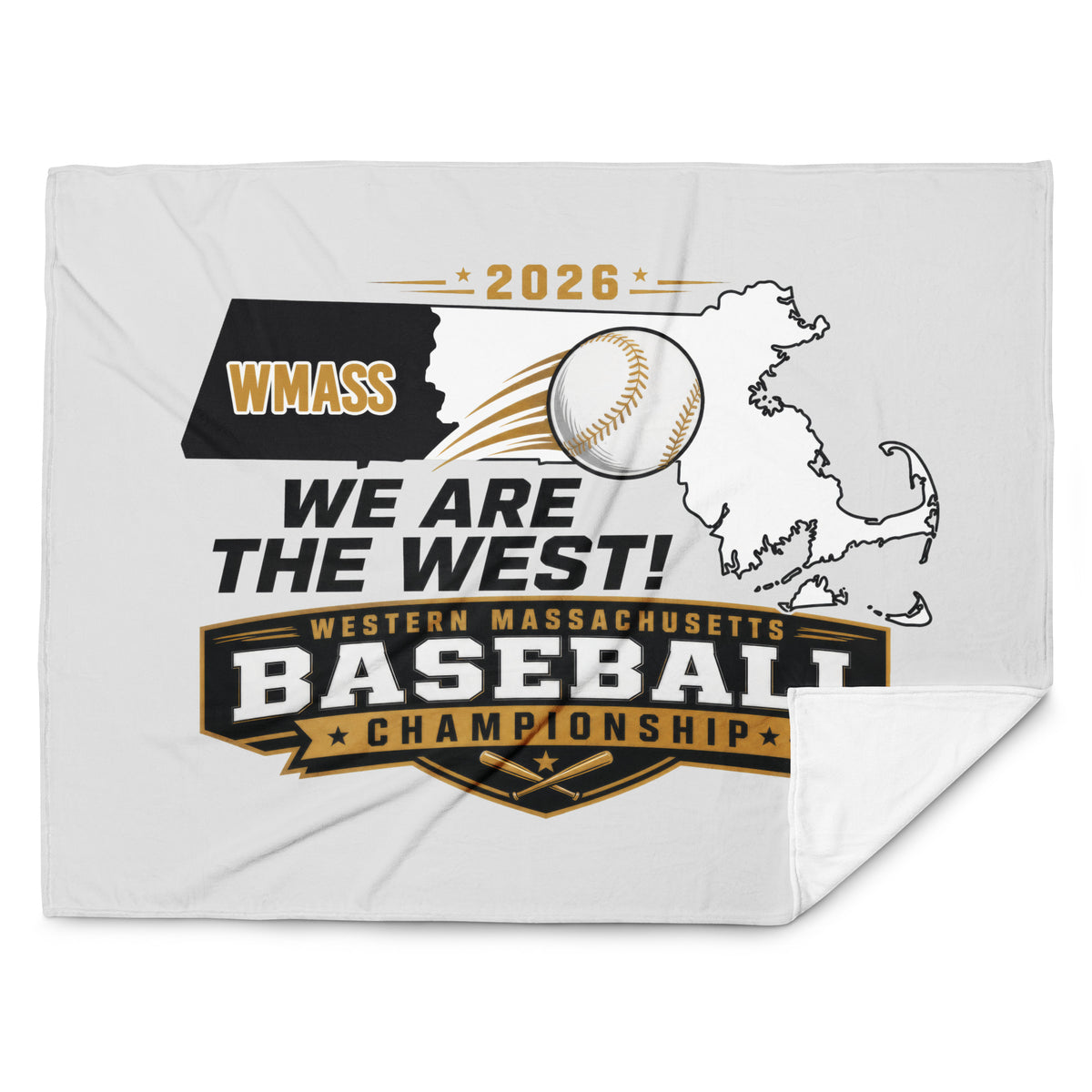 WMASS BASEBALL CHAMPIONSHIP THROW BLANKET