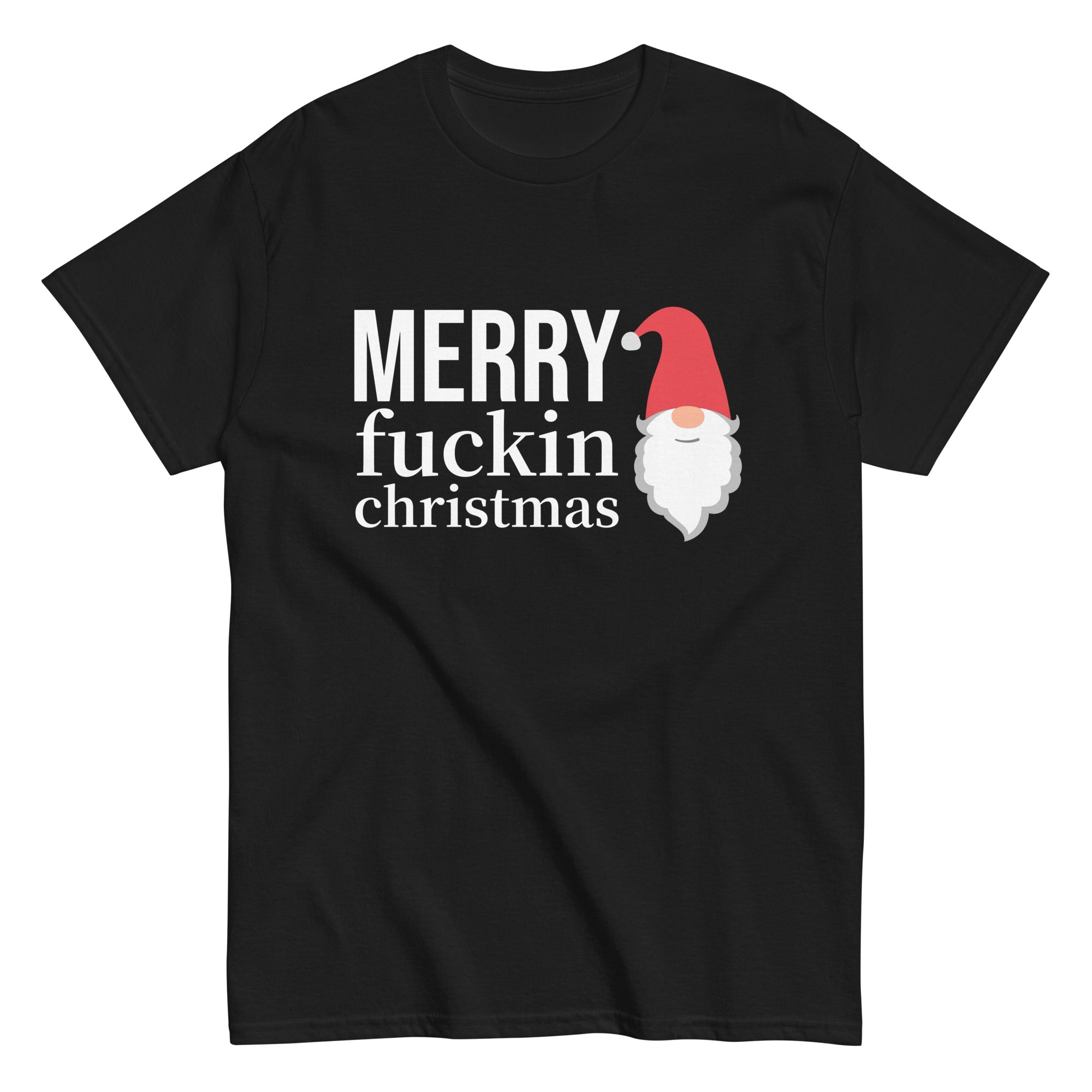 MERRY FUCKIN CHRISTMAS graphic t-shirt