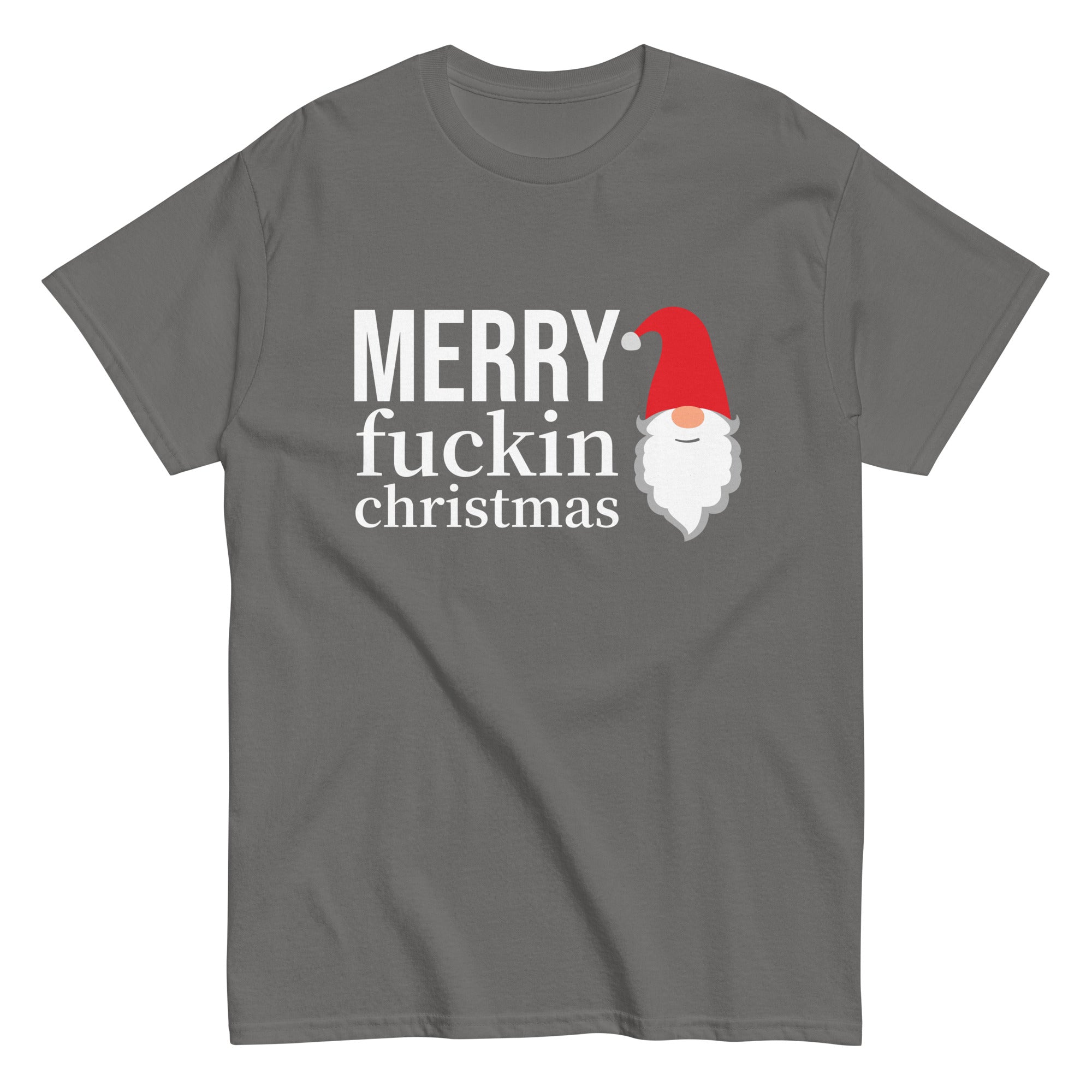 MERRY FUCKIN CHRISTMAS graphic t-shirts