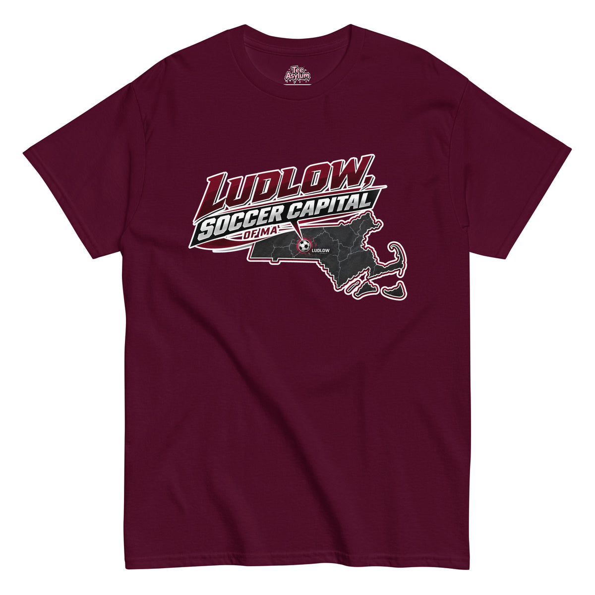 Ludlow Soccer Capital of MA T-Shirt