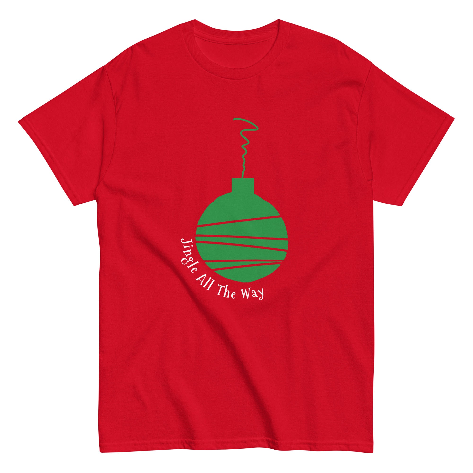 Tee Asylum jingle all the way holiday shirt
