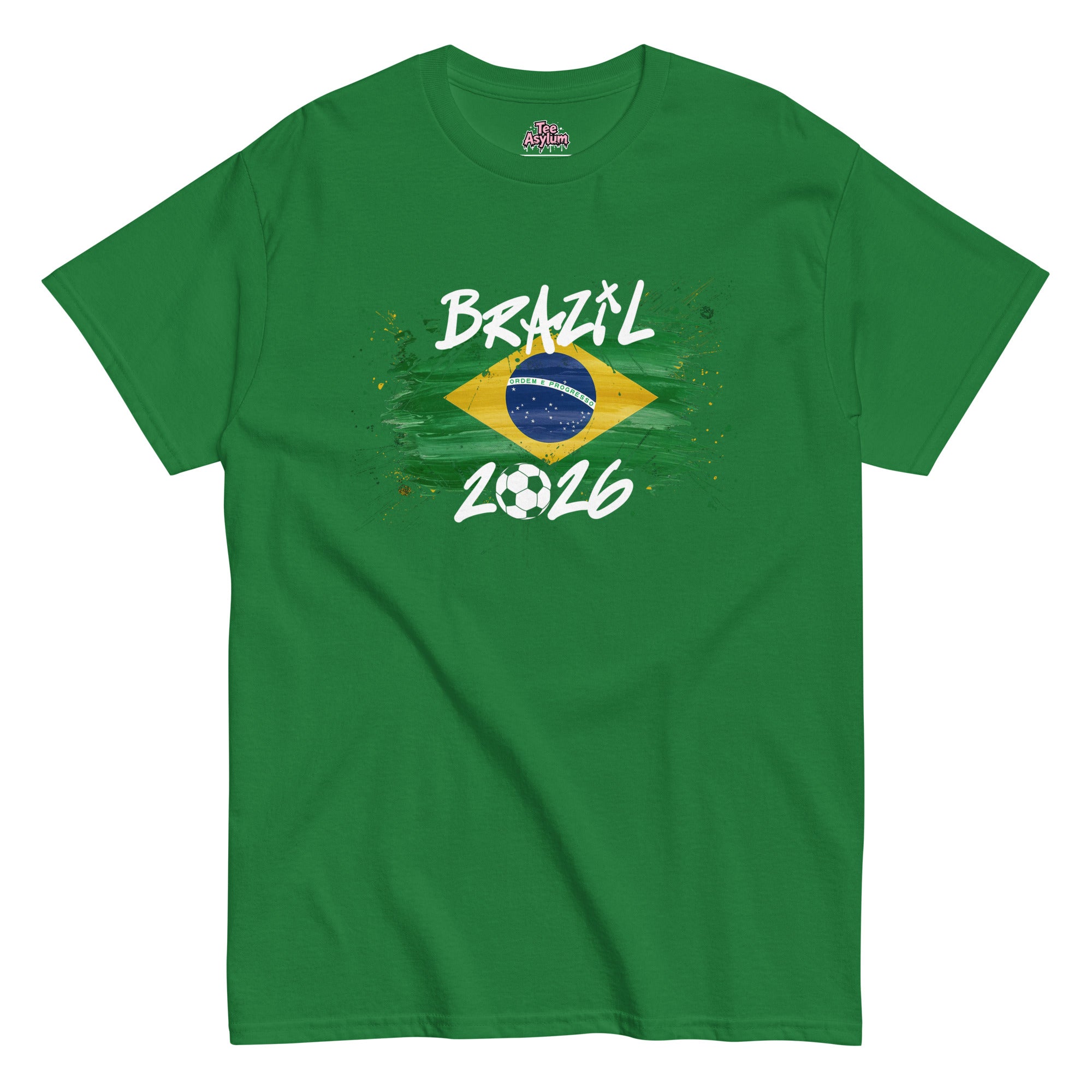 2026 Brazil jersey t-shirt with a sleek fan-inspired design perfect for game day