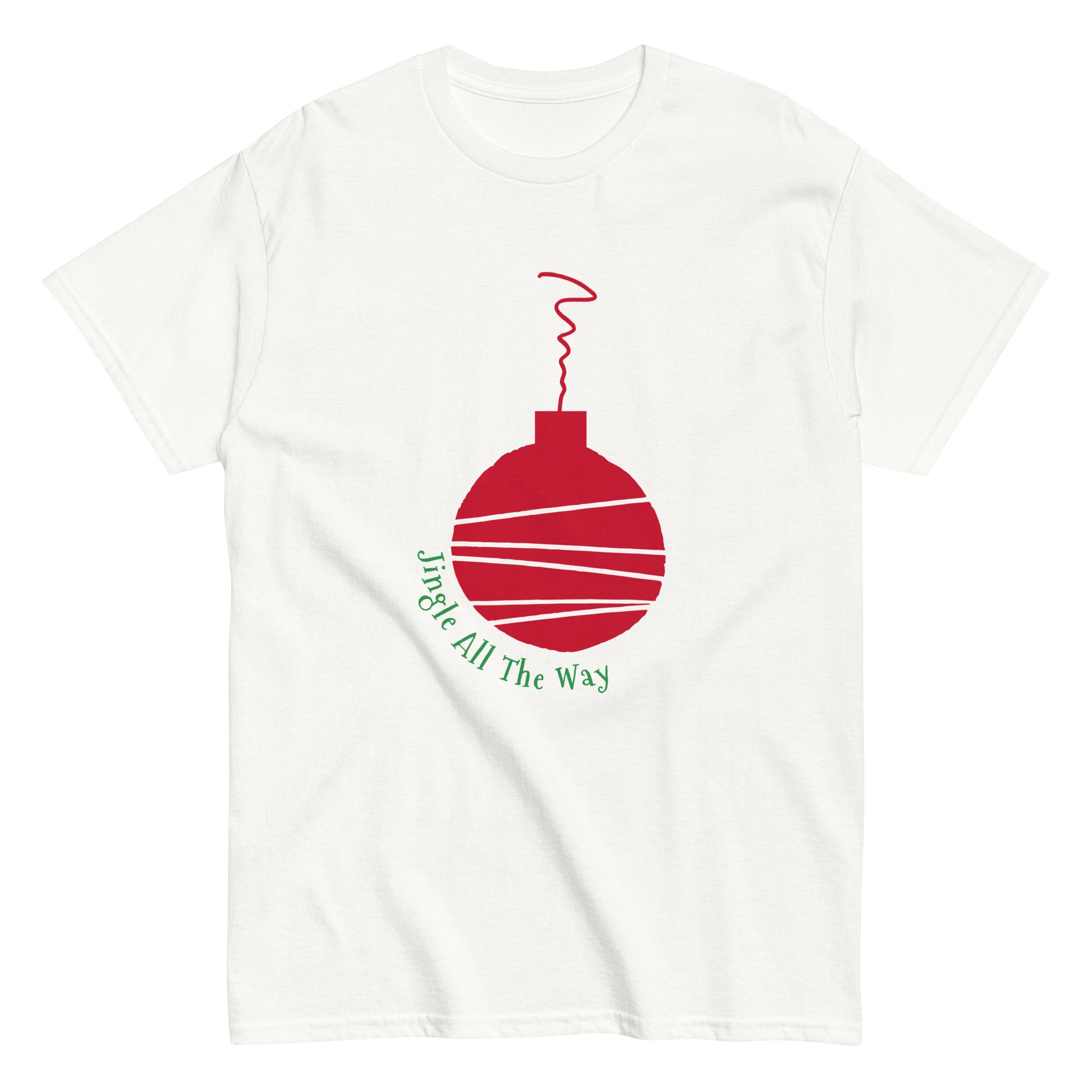 Merry Christmas jingle all the way graphic T-shirt