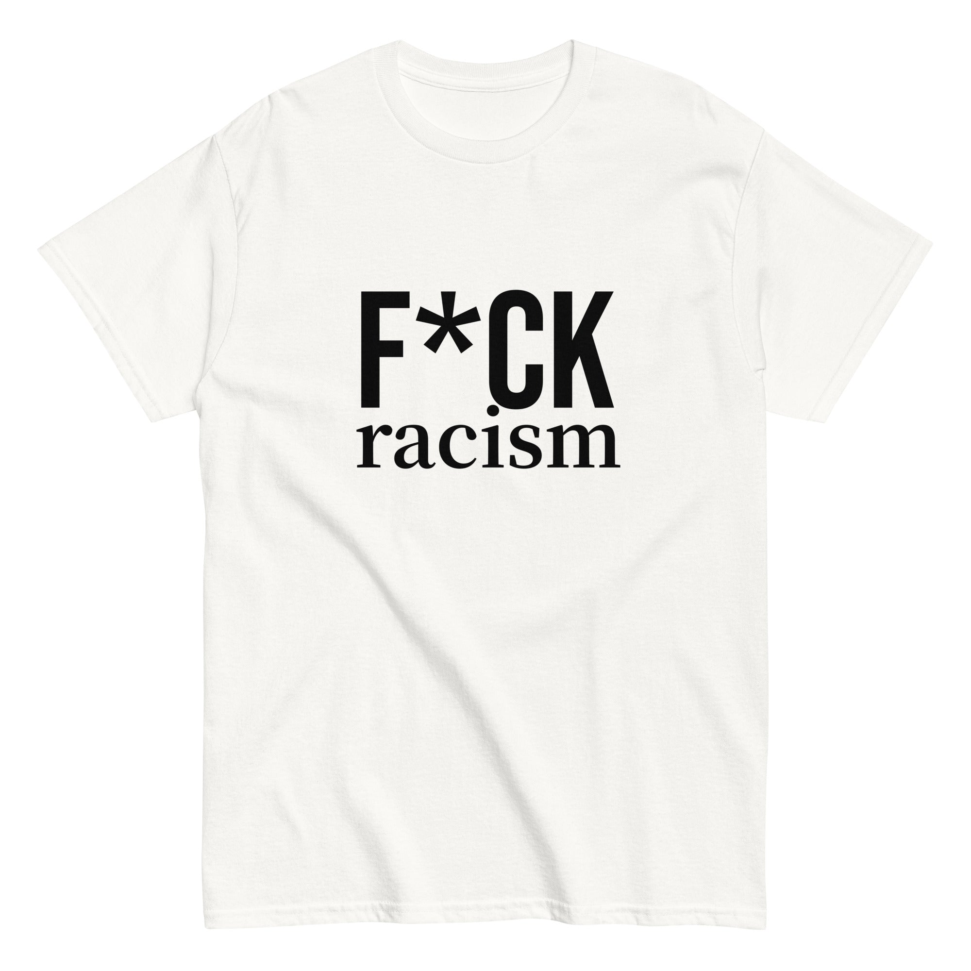 fuck racism t-shirt tee asylum