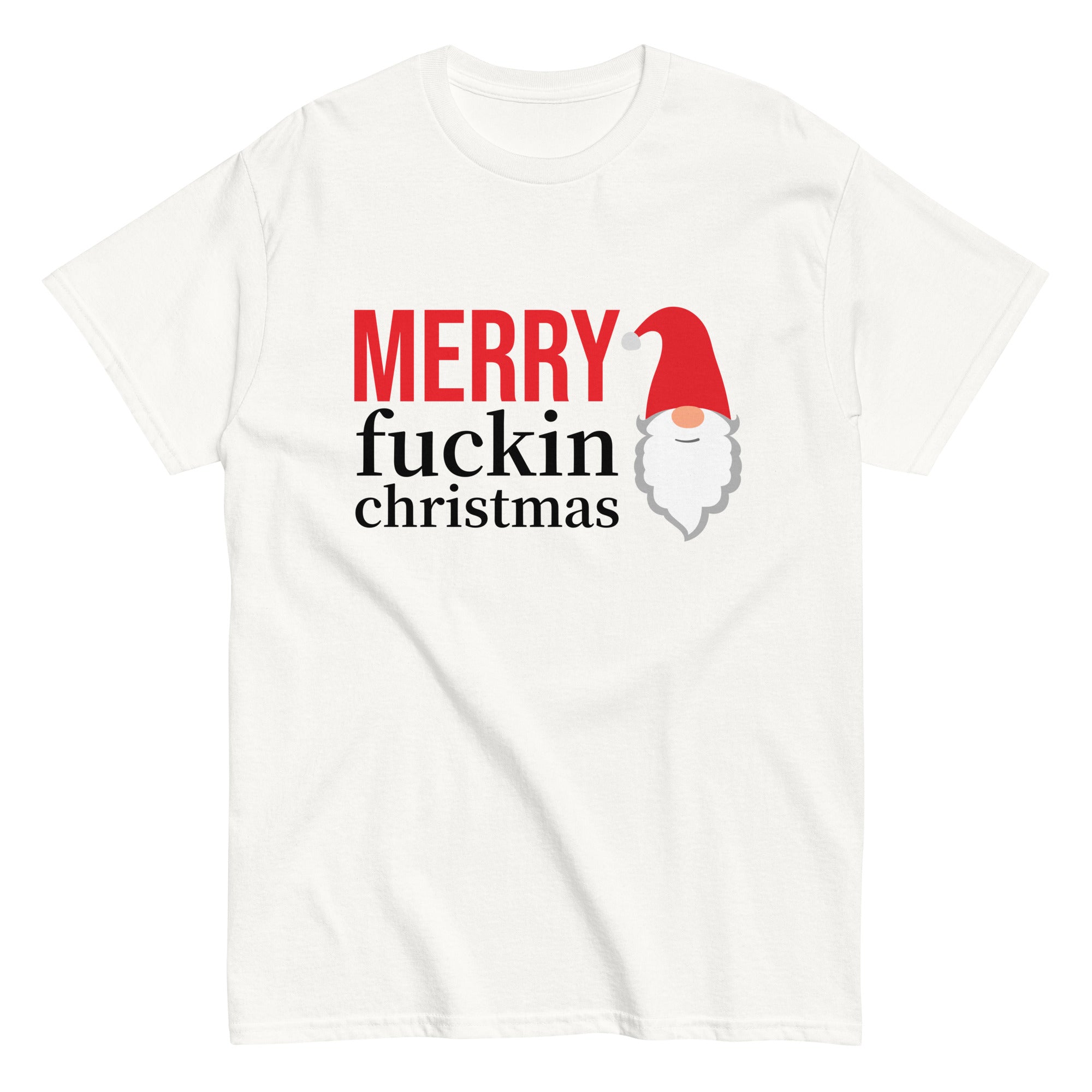MERRY FUCKIN CHRISTMAS graphic t-shirt tee asylum