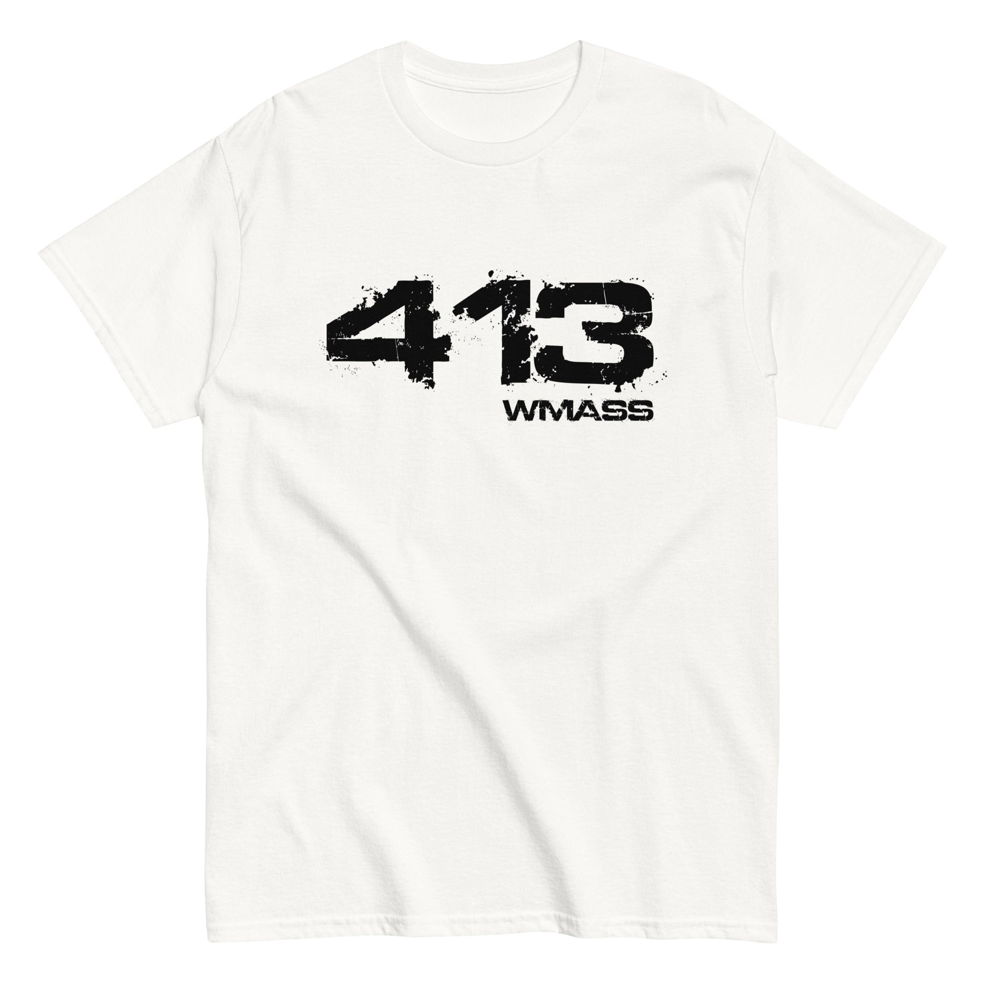 Springfield MA 413 area code pride T-shirt