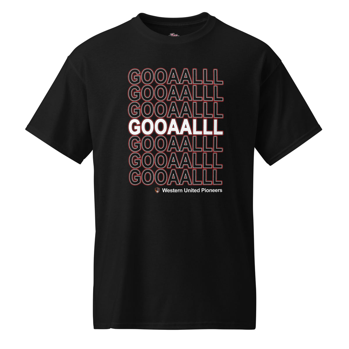 Pioneers GOOAALLL soccer fan T-Shirt