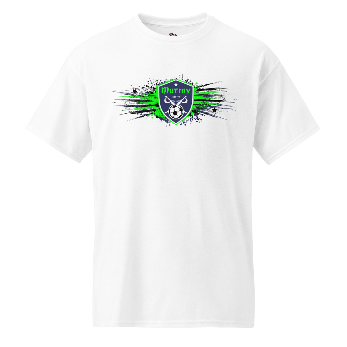 New England Mutiny Ludlow MA Soccer Supporter T-Shirt